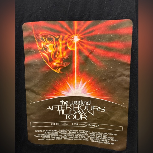 The Weeknd Concert T-Shirt - Picture 3 of 5
